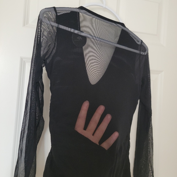 NWT Klassy Network Mesh Bodysuit - Picture 4 of 5